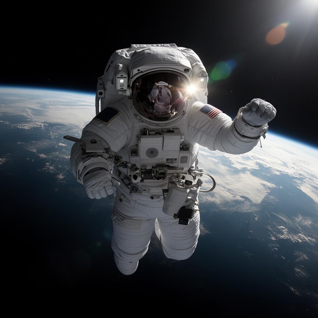 Astronaut on EVA